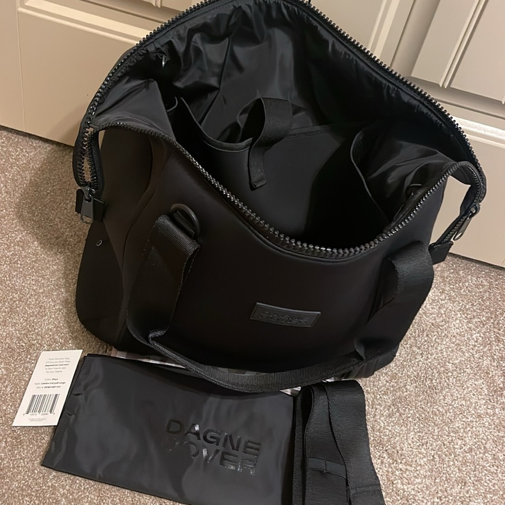 Dagne Dover Landon Carryall Large in Black NEW - Picture 12 of 12